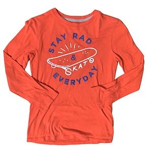 Old Navy Long Sleeve Shirt - Size Boys L (10-12)